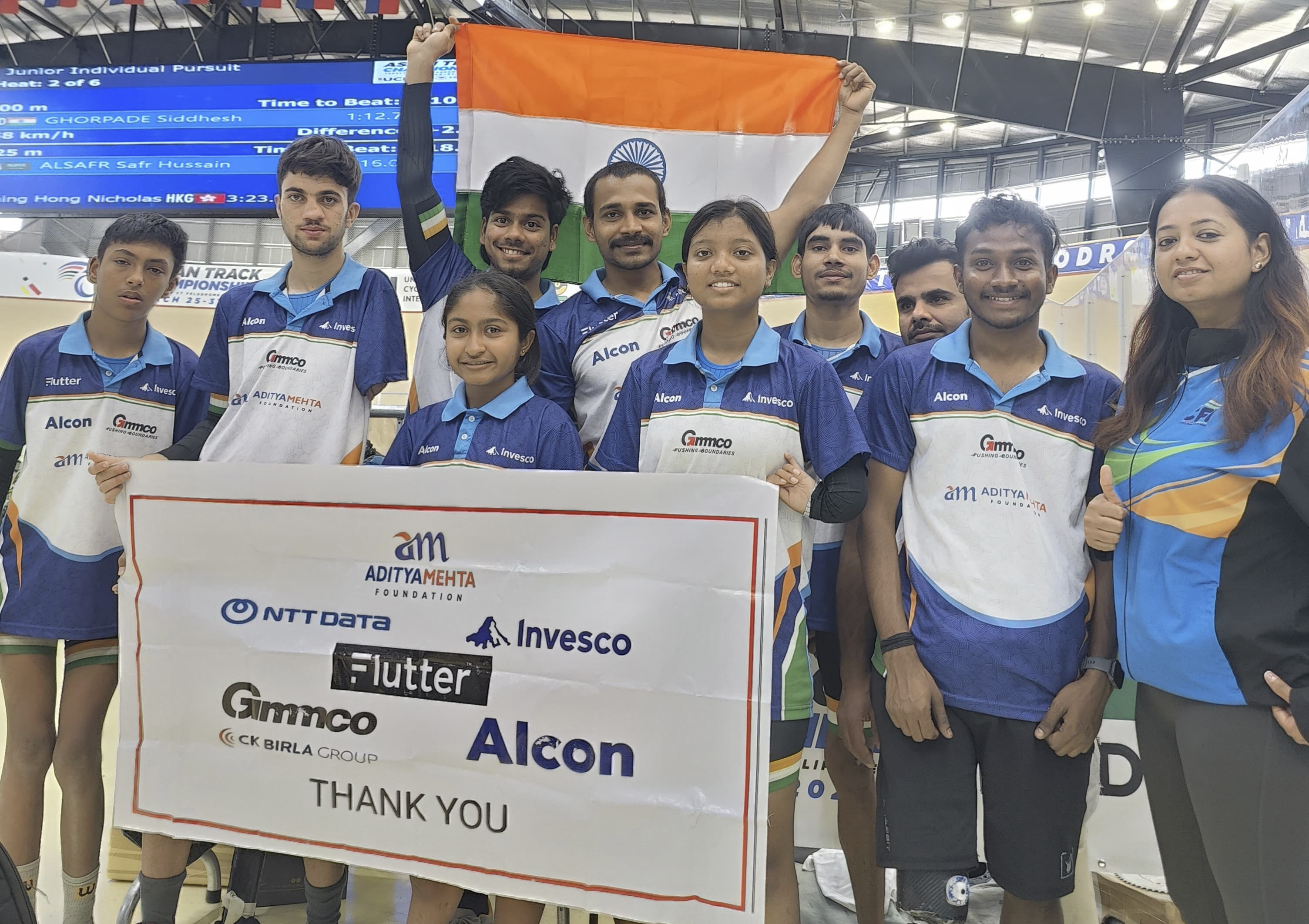 Indian Para-Cycling Team Wins 11 Medals at 2026 Asian Track Championships