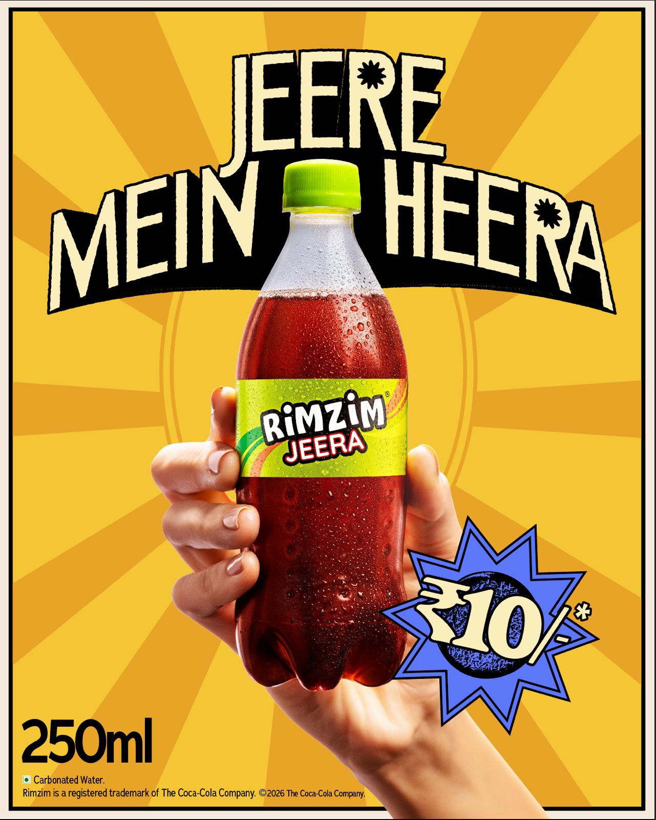 Coca-Cola India Brings Back Rimzim Jeera with a New Campaign That Refuses To Be Subtle | Press Release