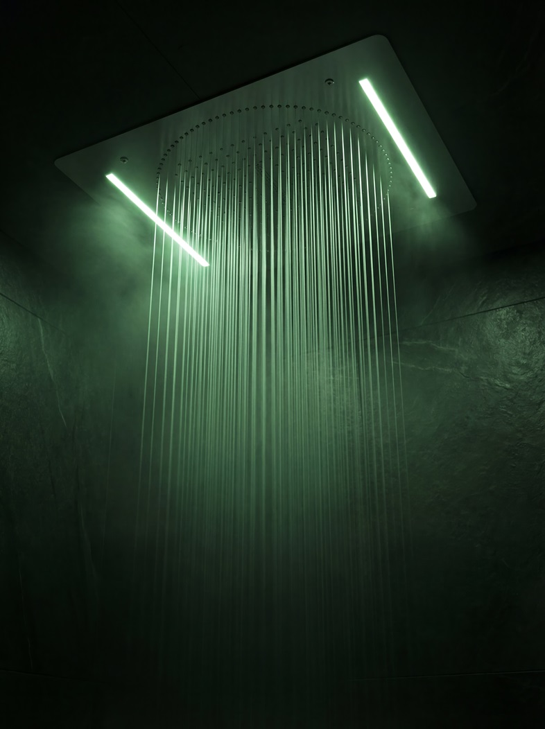 Therapy LED Ceiling Wellness Shower: A refined wellness experience, designed into your everyday routine