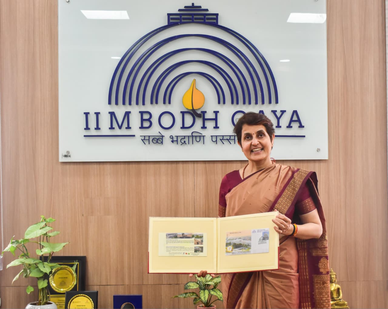India Post Marks 10 Years of Indian Institute of Management Bodh Gaya with Special Cover Release