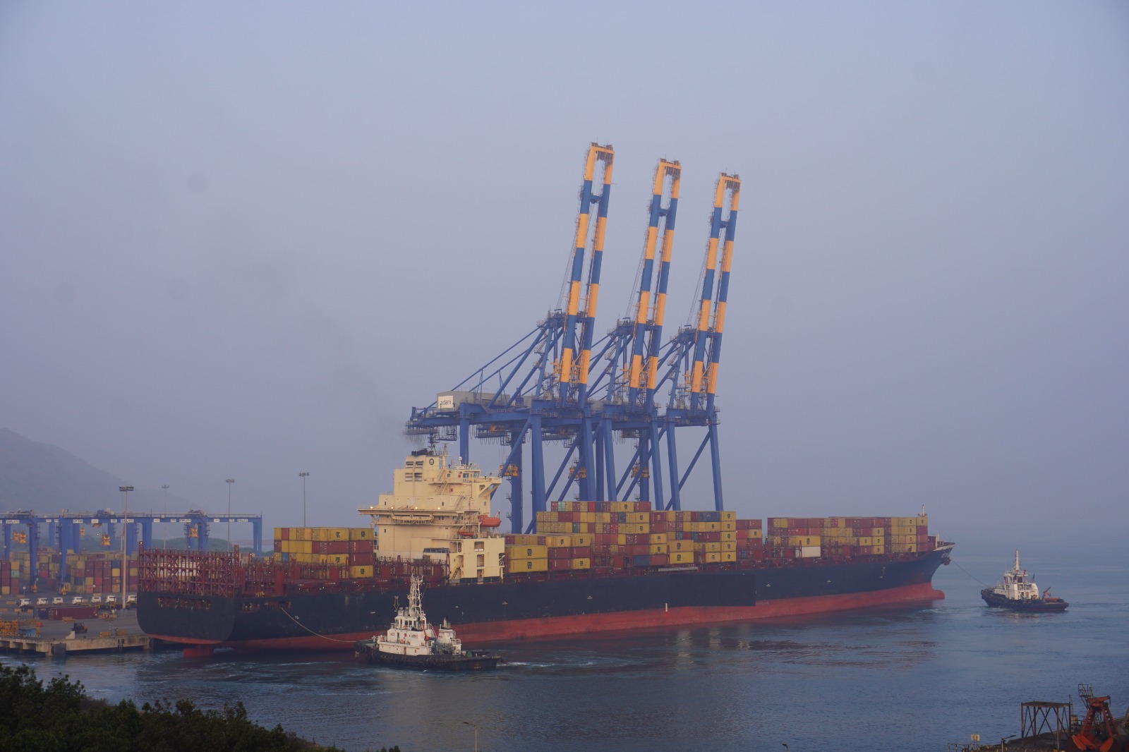 Adani Gangavaram Port Achieves Record 12,637 TEUs Monthly Throughput
