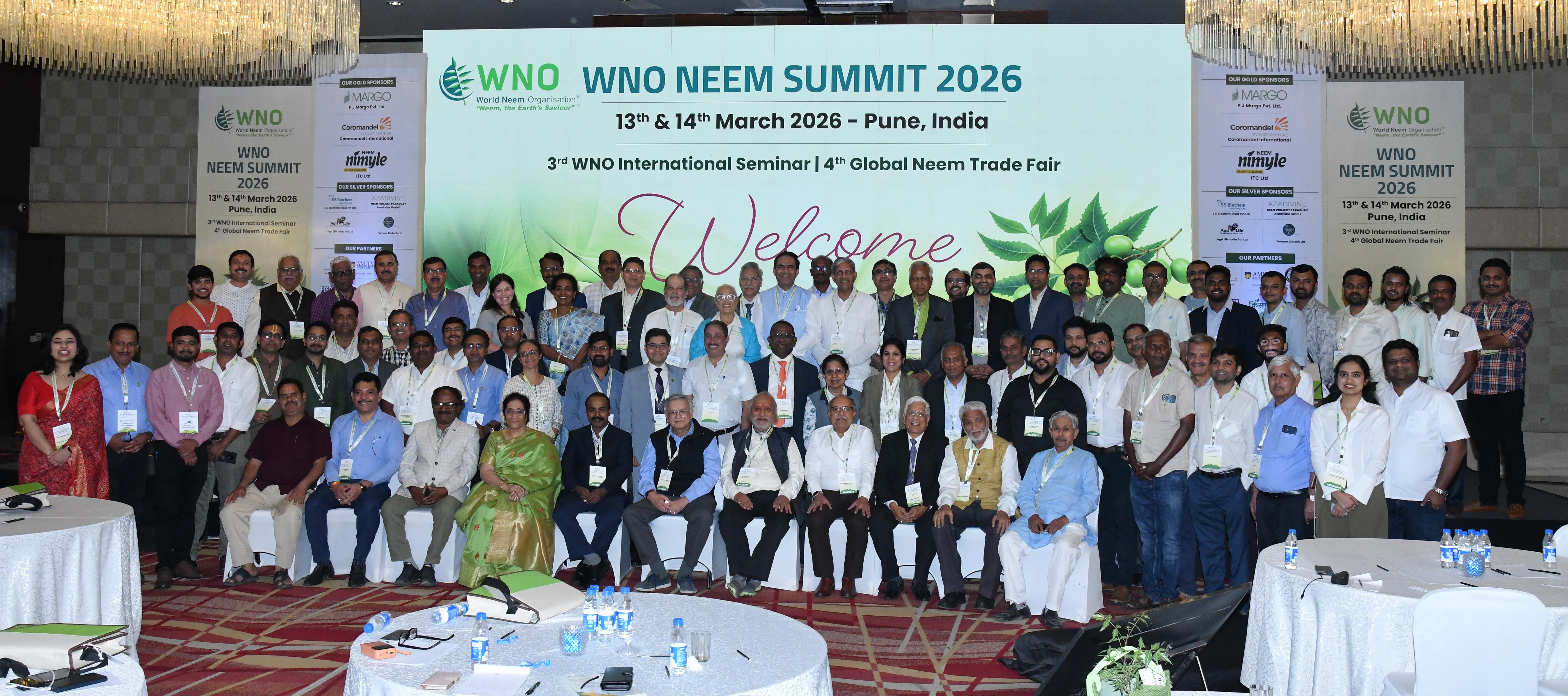 Dr Venaktesh Devanur, city based agri-biotech entrepreneur and scientist elected as President of World Neem Organisation