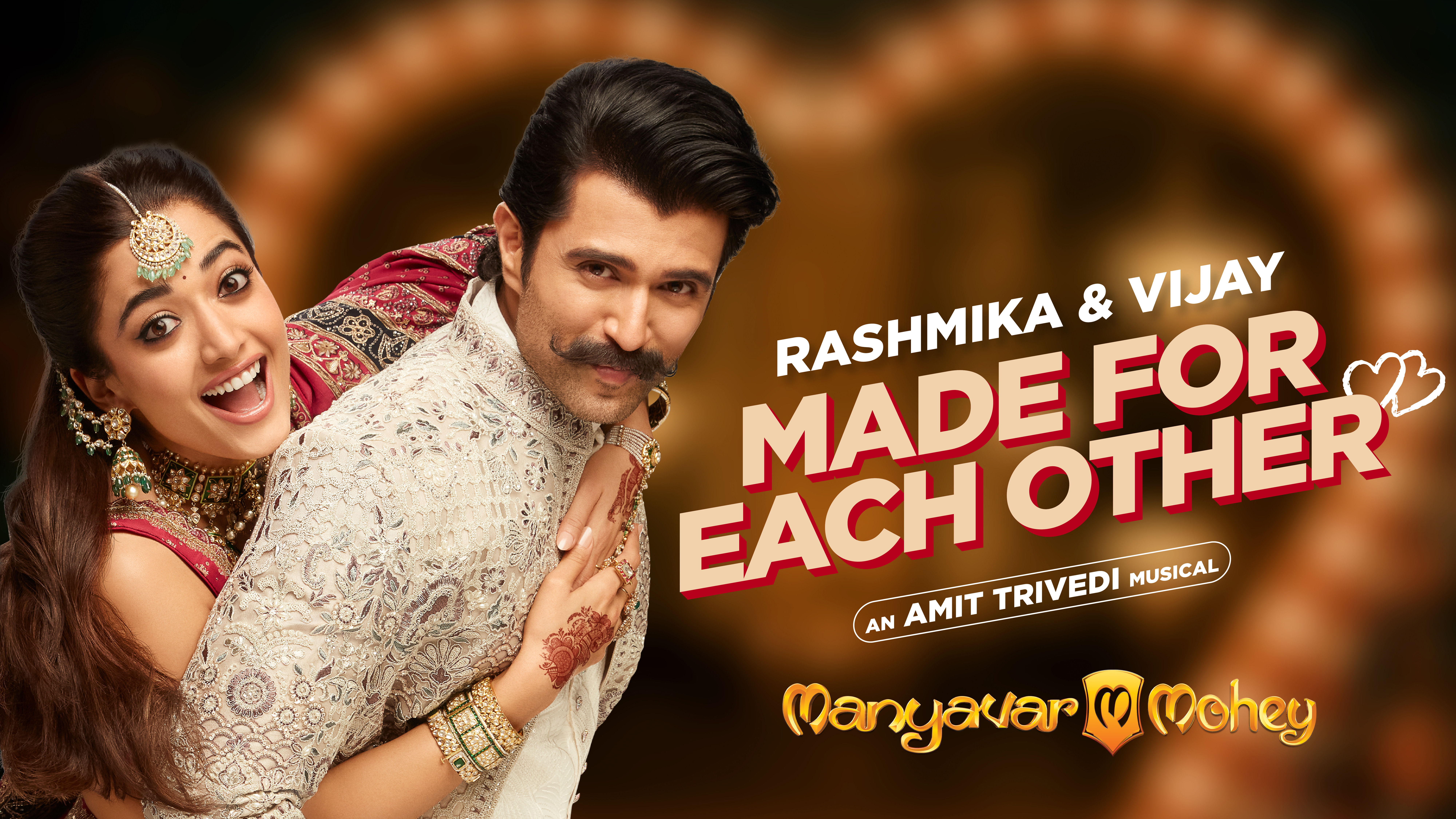 Rashmika Mandanna and Vijay Deverakonda Elevate Manyavar Mohey’s ‘Made for Each Other’ Into a Cultural #Virosh Phenomenon