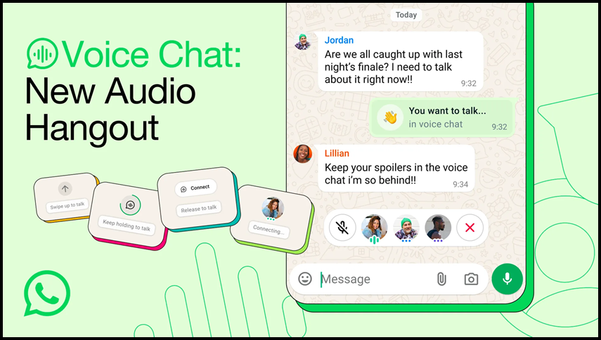 WhatsApp Brings Smarter Ways to Celebrate Holi with Voice Chats, Music Status and Enhanced Group Features
