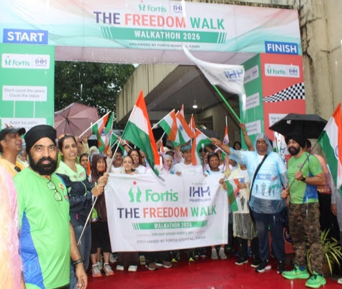 Fortis Hiranandani Hospital, Vashi Marks Independence Day with The Freedom Walk for Senior Wellness