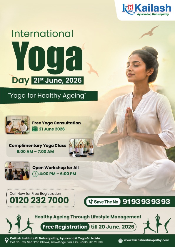Kailash Institute to Celebrate International Yoga Day 2026 with Free Yoga Sessions and Wellness Workshops