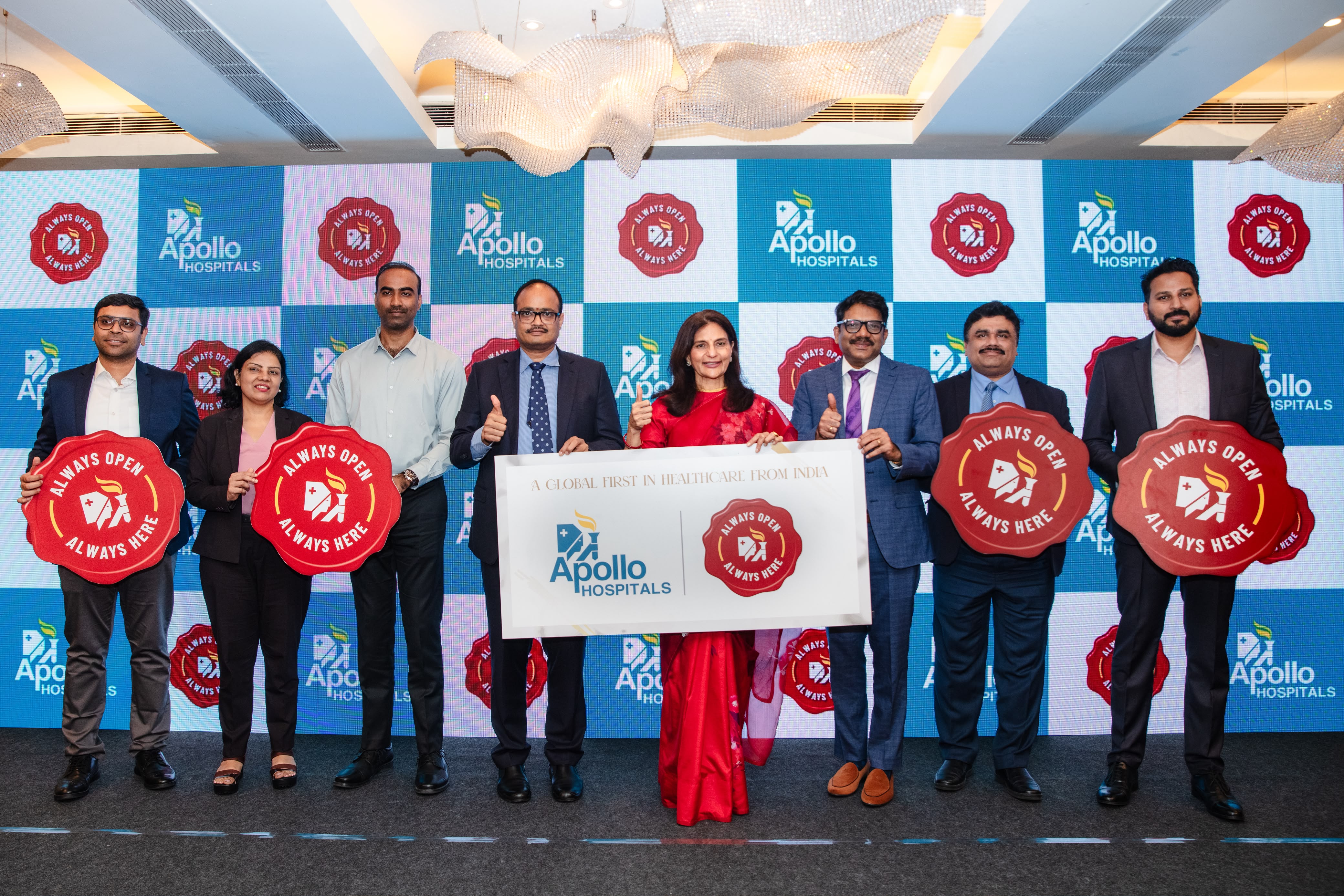 Apollo Hospitals launches Always Open, Always Here, a global first in healthcare from India