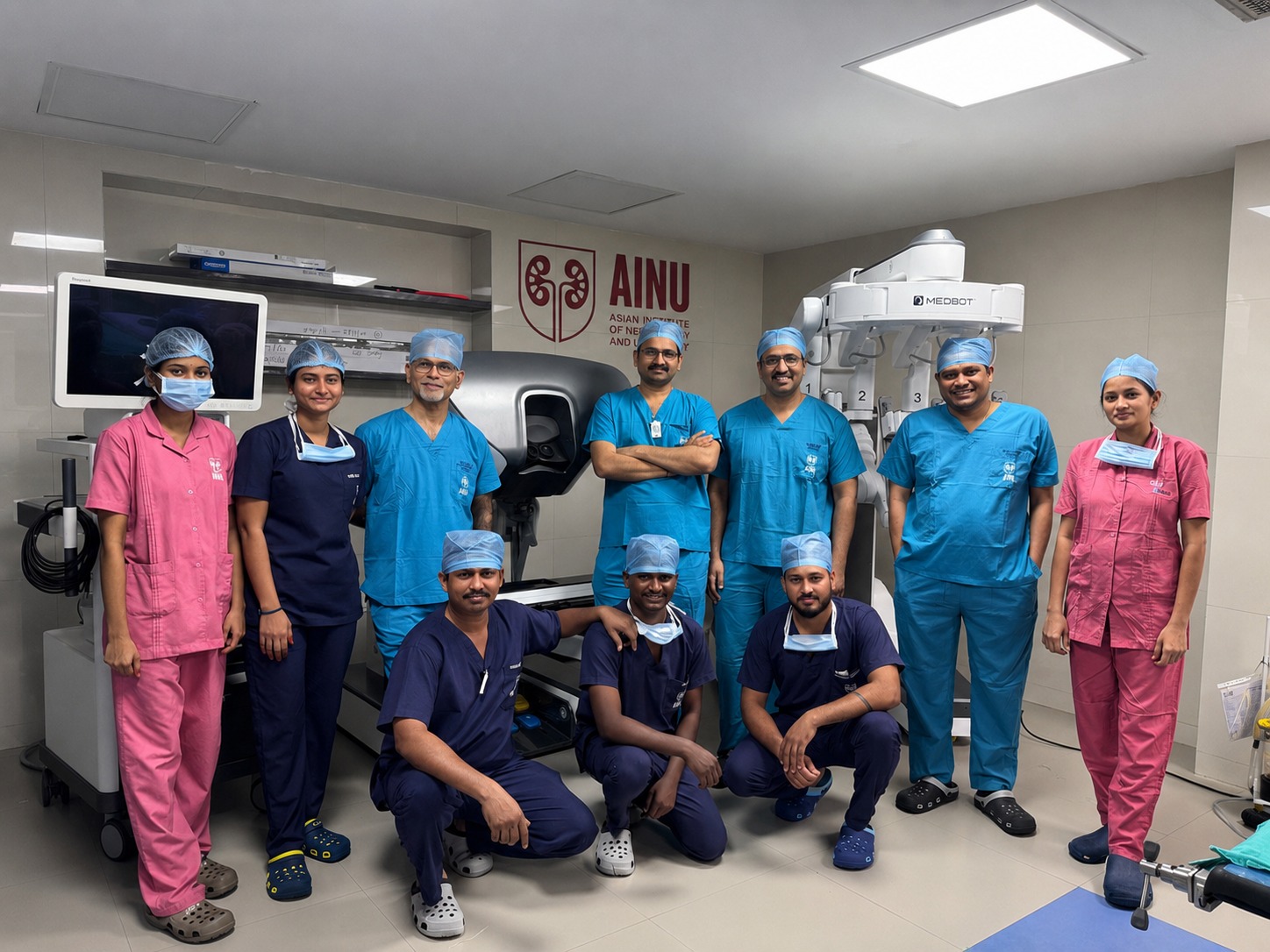 AINU Vizag Performs First Robotic Boari Flap Reconstruction Surgery in Vizag, Restoring Kidney Function