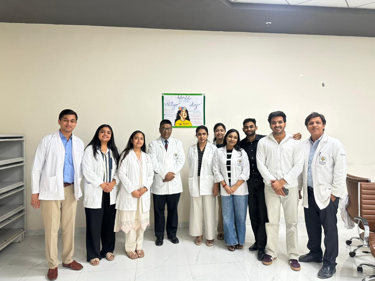 Exclusive | NIIMS Organizes Vitiligo Awareness Program, Highlights Importance of Early Diagnosis and Treatment
