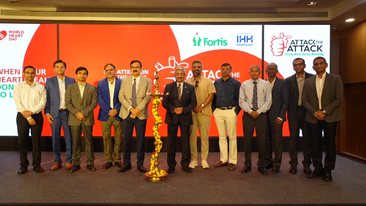 Fortis Hospitals, Bengaluru, Launches Kannada “Don’t Miss a Beat – Attack the Attack” Campaign to Strengthen Heart-Health Awareness, This World Heart Day