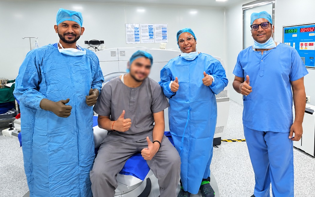 Dr Agarwals Eye Hospital performs East Delhi&rsquo;s first CAIRS procedure, helping 22-year-old with advanced keratoconus regain functional vision