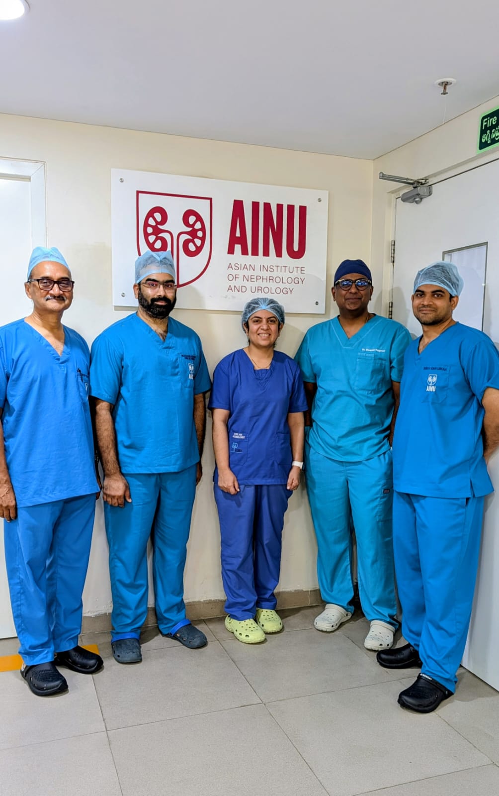 Baby First, Stone Later:  AINU Hospital Hitec City Doctors safely treat 4-cm Kidney stone after delivery