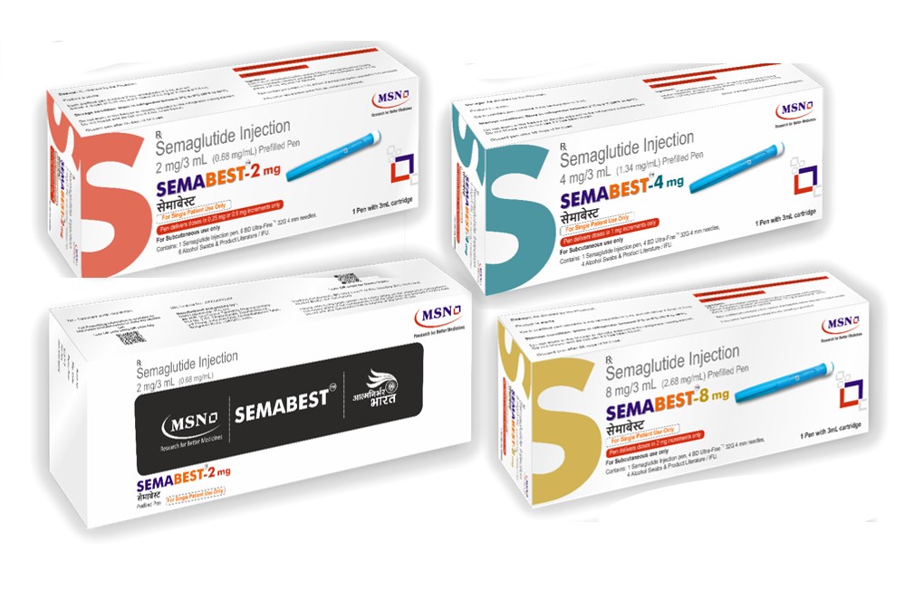 MSN Laboratories Launches ‘SEMABEST, the First Integrated Made-in-India Semaglutide
