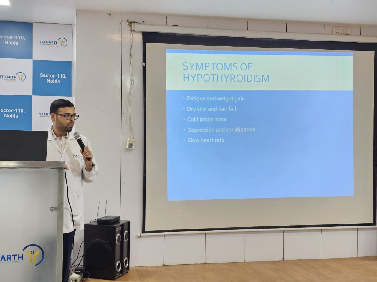 Yatharth Hospital Noida Sector 110 Celebrates World Thyroid Day 2026