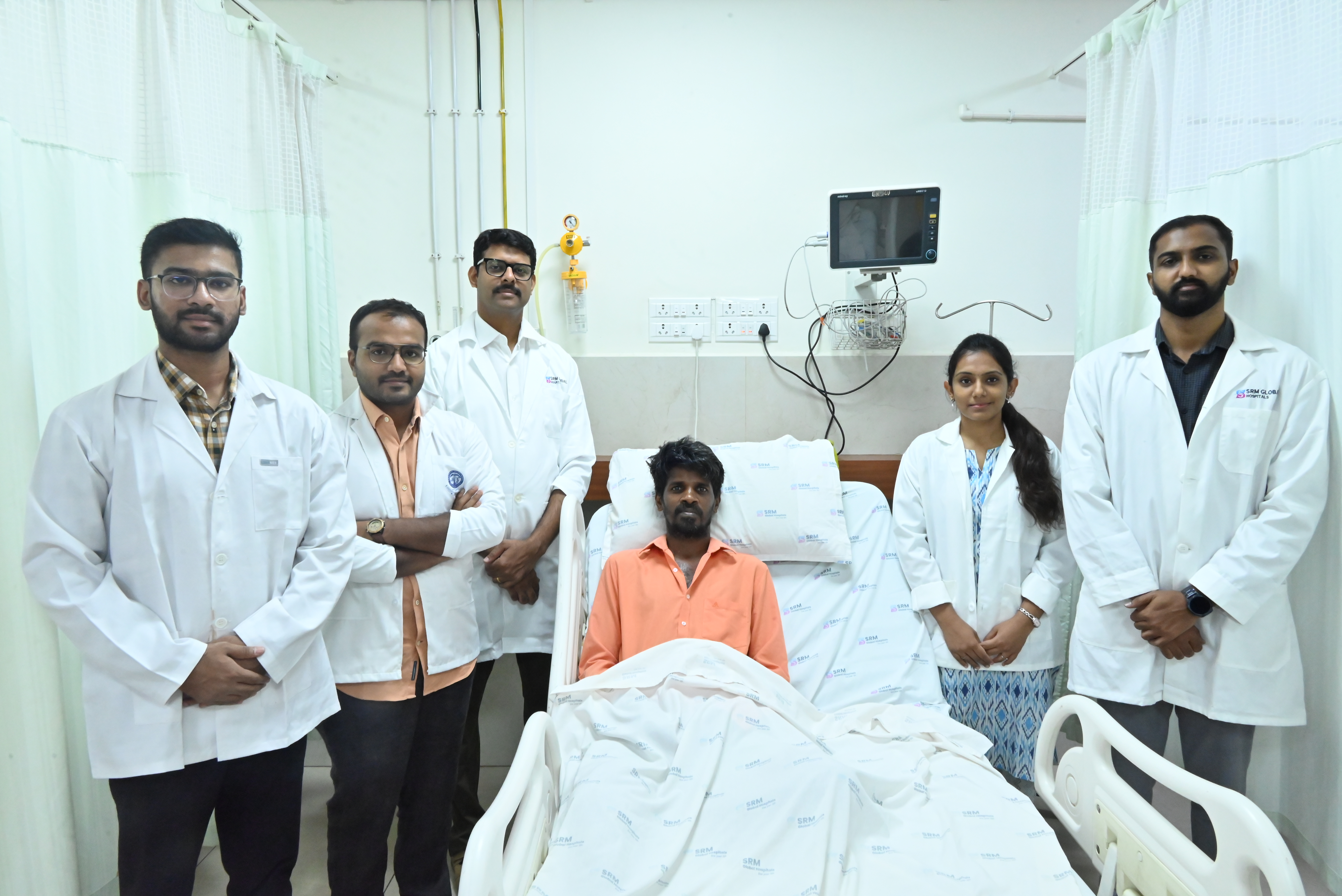 Rare Chest Wall Reconstruction at SRM Global Hospital Saves Critically Injured Road Accident Victim