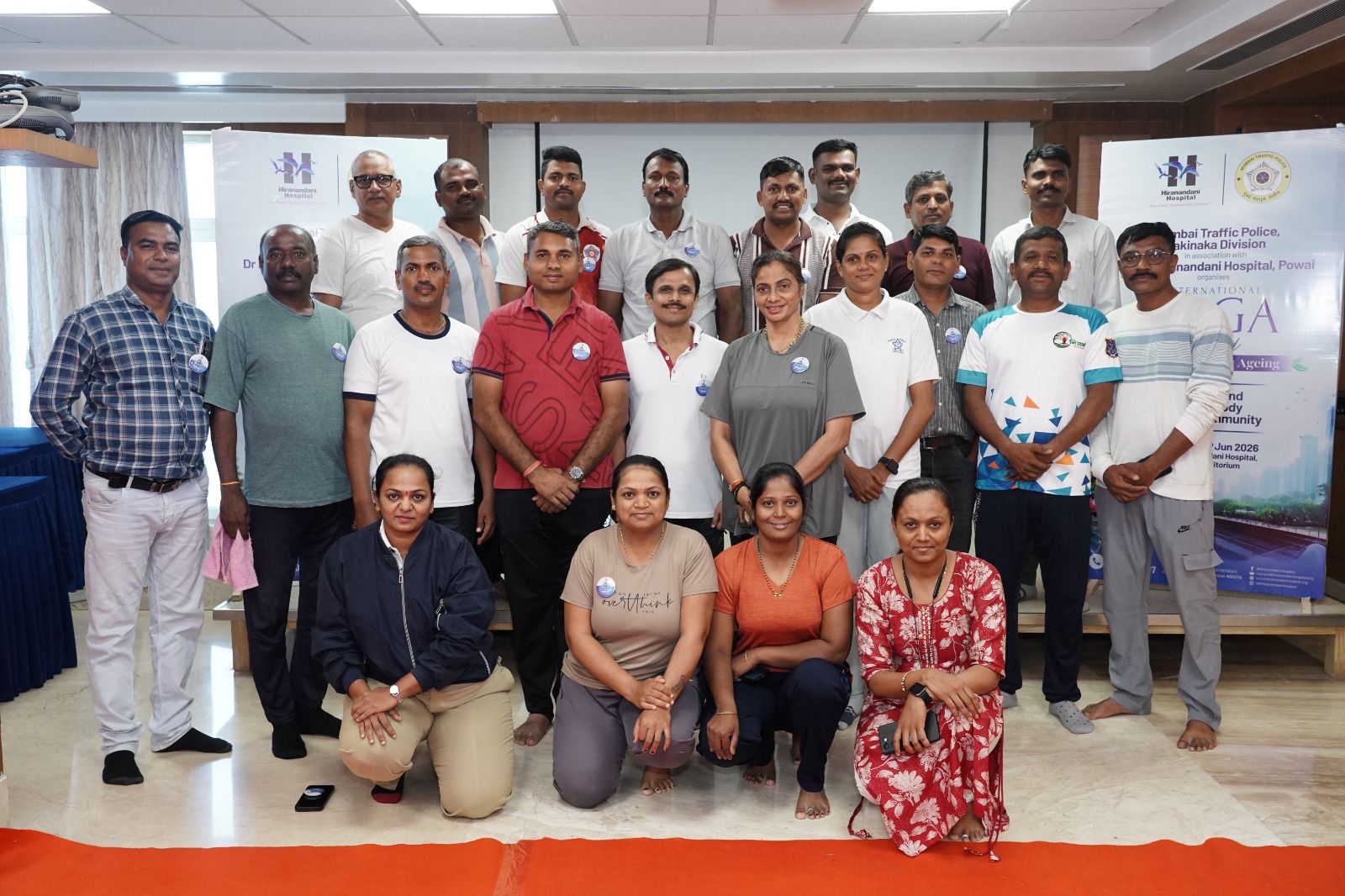 Dr L H Hiranandani Hospital, Powai Celebrates International Yoga Day 2026