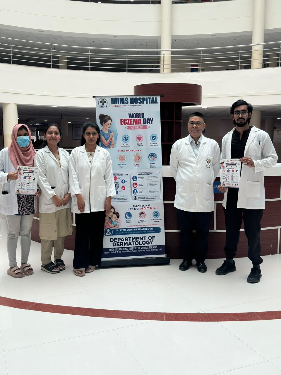 NIIMS Hospital Organises Awareness Programme on Eczema