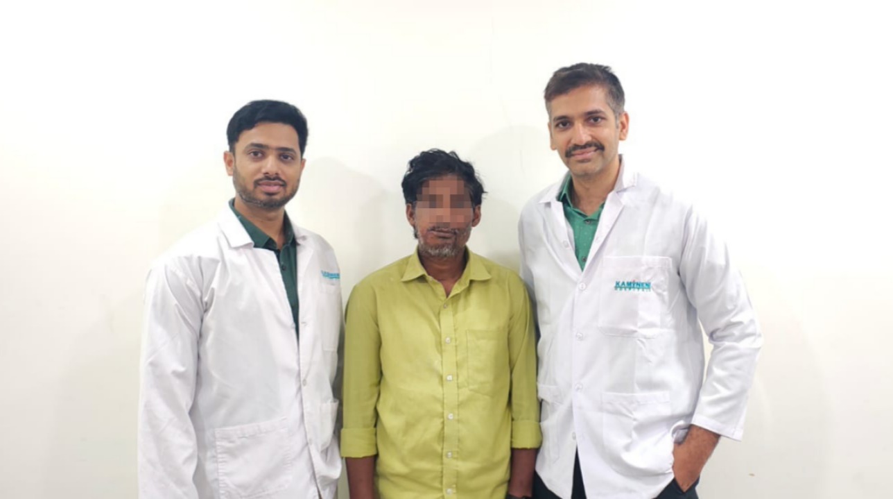 Kamineni Hospitals Uses a Man's Leg Bone to Rebuild His Jaw Ravaged by 12-Year Gutkha Habit