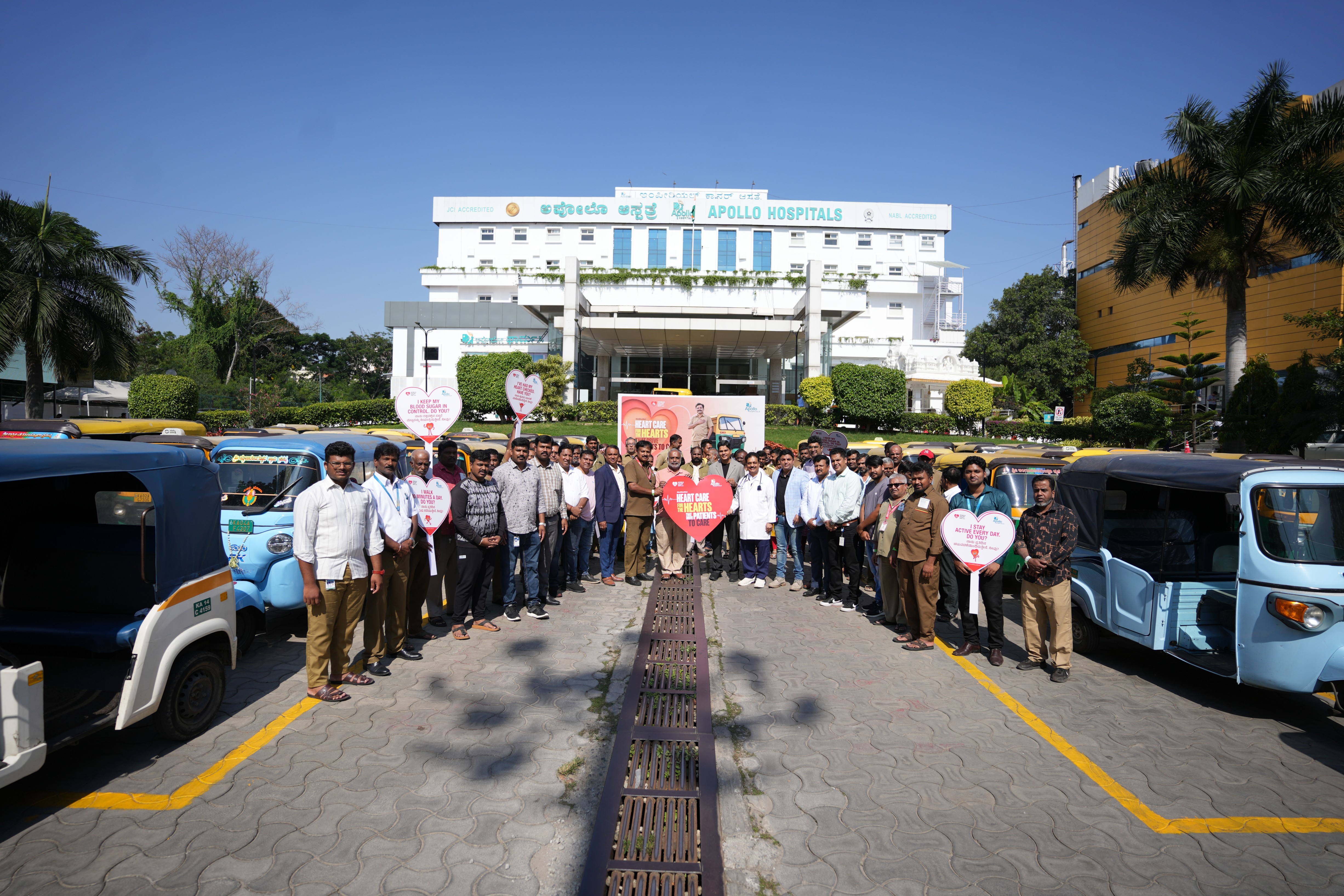 Apollo Hospitals Puts Bengaluru&rsquo;s Auto Drivers&rsquo; Heart Health in Focus