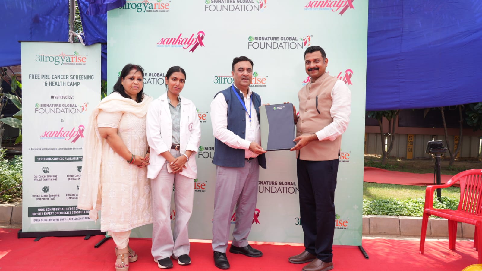 Signature Global Foundation Announces Mega Cancer Pre-Screening Initiative for Labour Communities Under Aarogya Rise