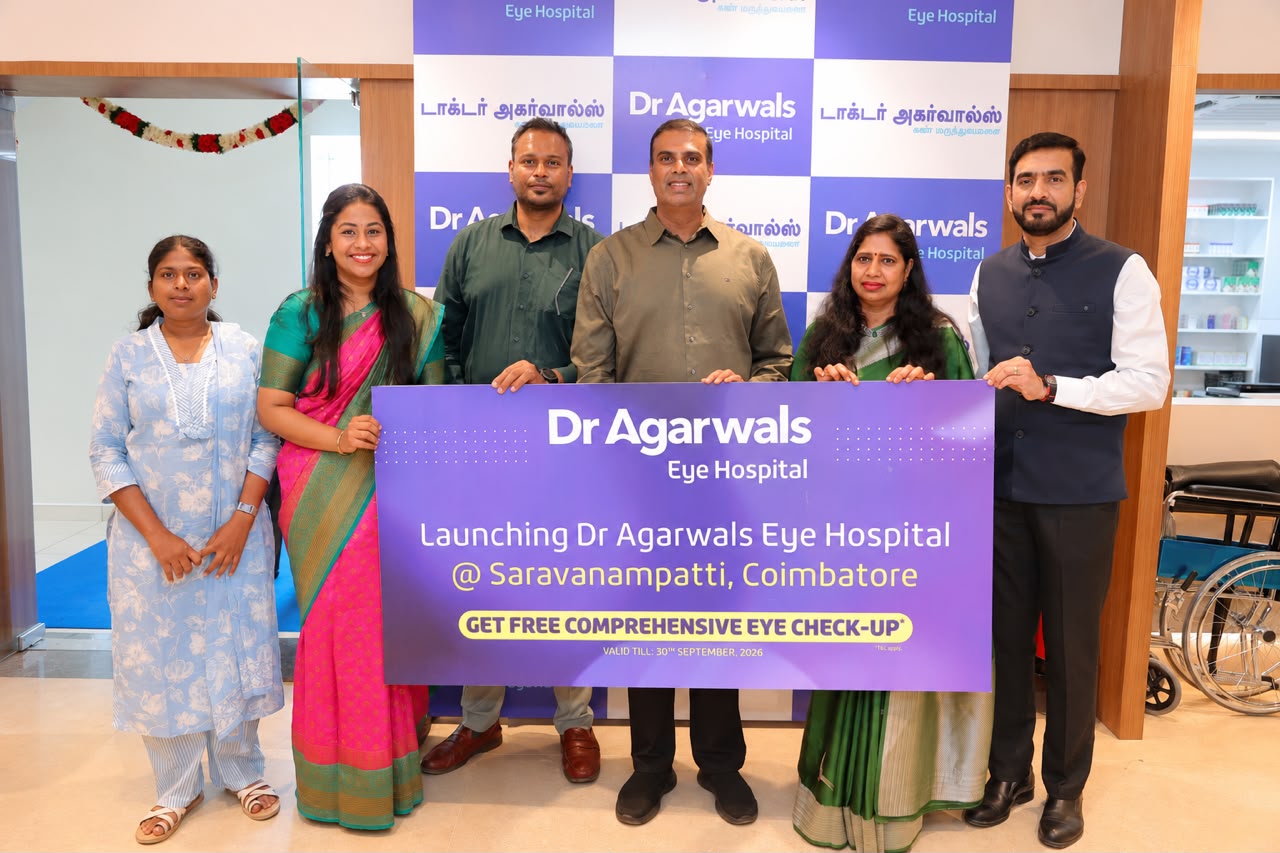 'Dr Agarwals Eye Hospital Inaugurates State-of-the-art New Hospital at Saravanampatti, Coimbatore'