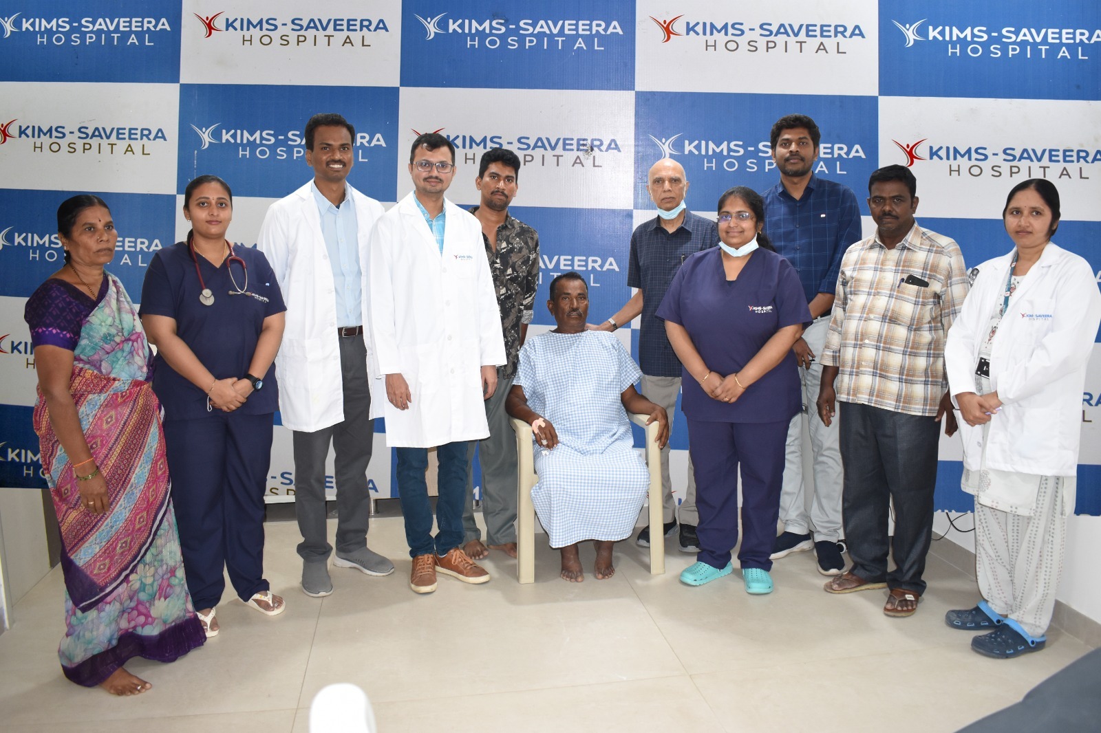 Brain aneurysm treated without open surgery at KIMS Saveera, Anantapur