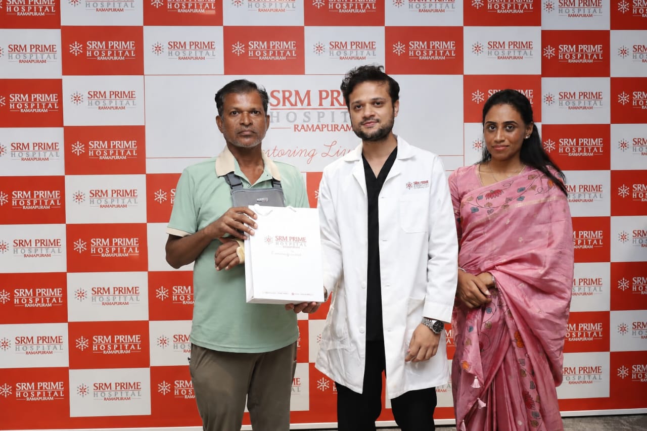 Rare & Complex Shoulder Reconstruction at SRM Prime Hospital Restores Arm Movement in 52-Year-Old with an Untreated Shoulder Fracture-Dislocation