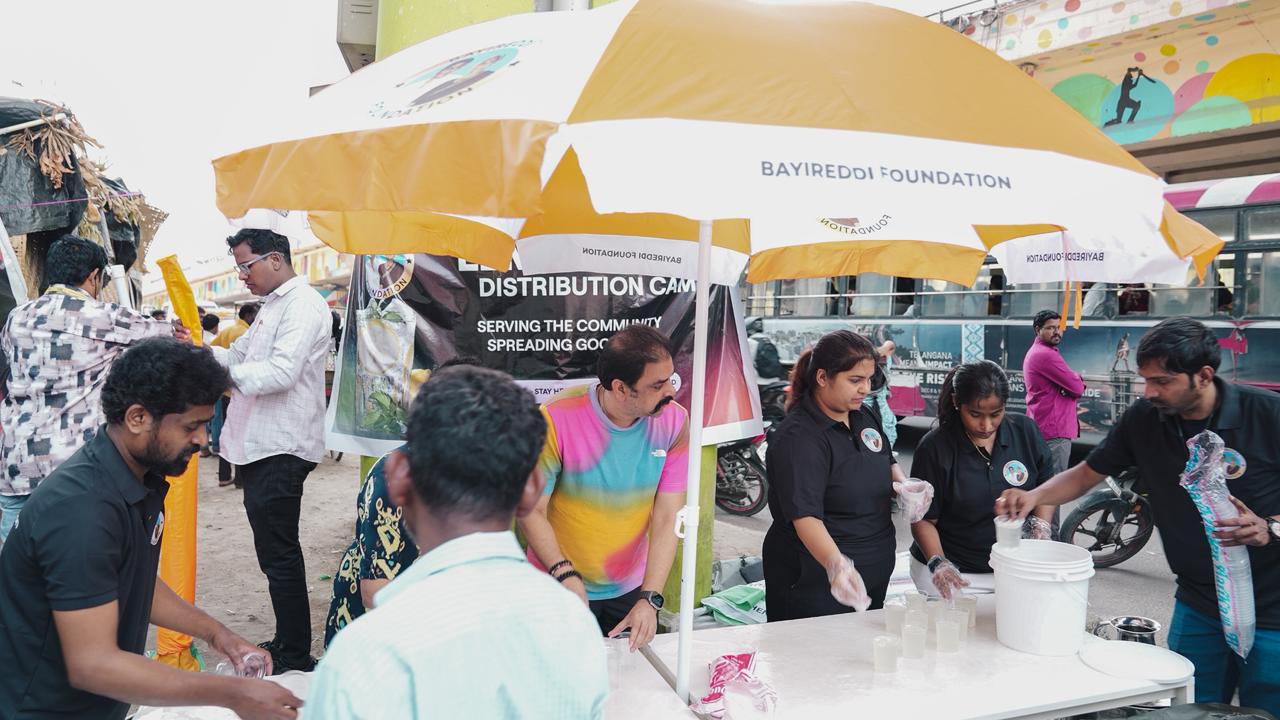 Bayireddi Foundation Undertakes Extensive Community Service Initiatives Amid Rising Summer Heat