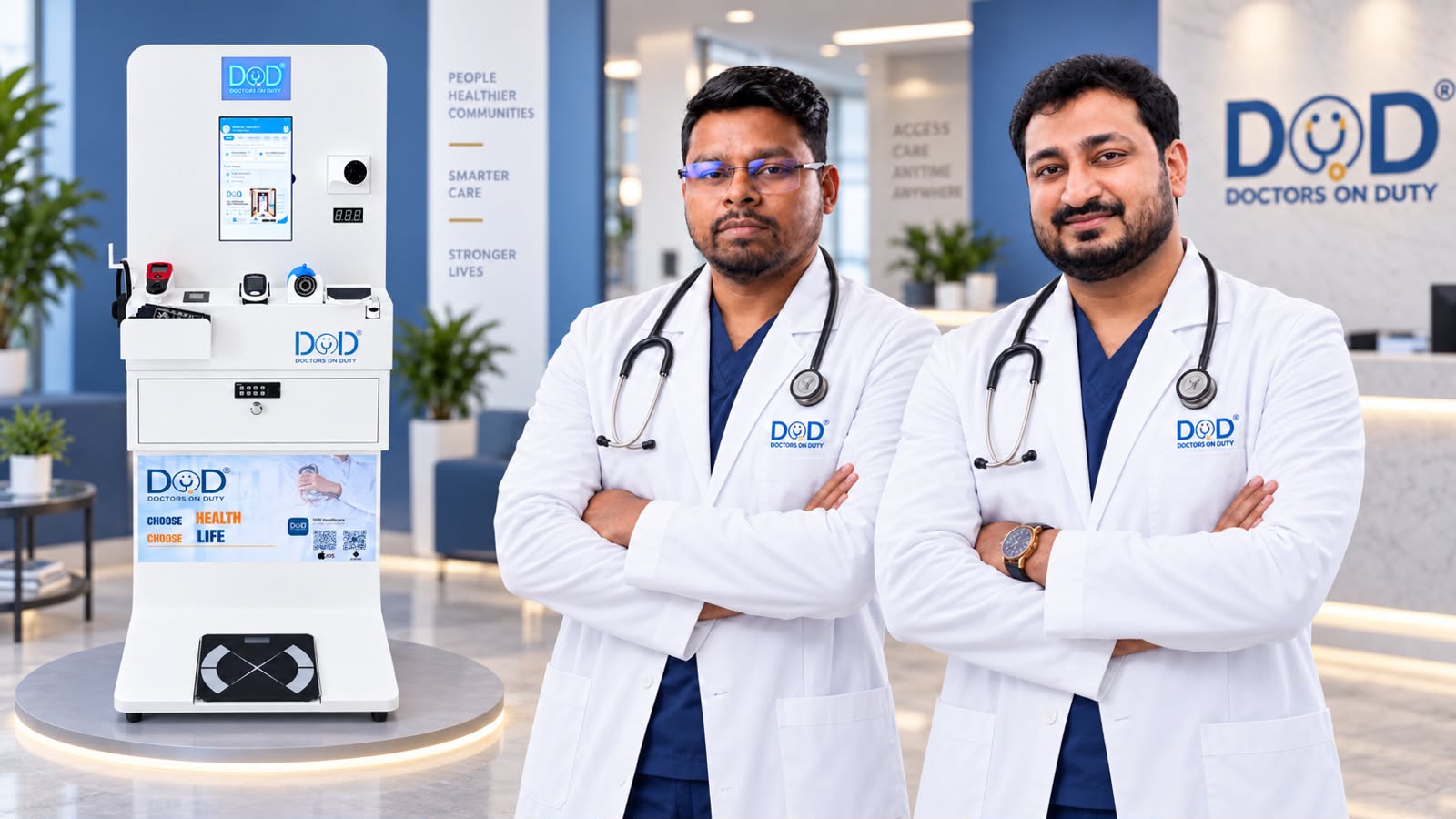 DOD &ndash; Doctors On Duty Launches Smart Health Kiosk to Make Preventive Healthcare More Accessible