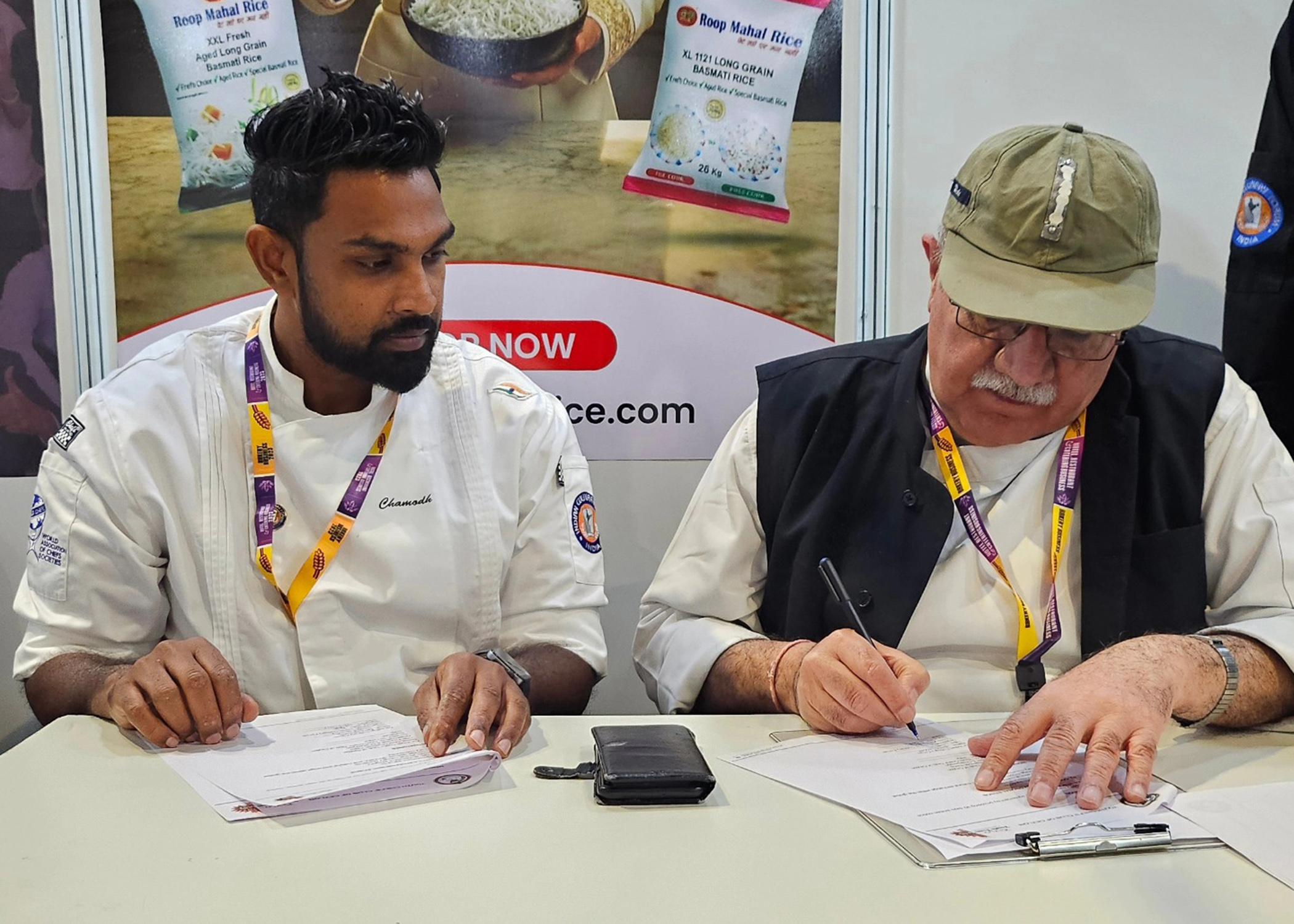 Indian Culinary Forum Signs MoU with Youth Chefs Club of Ceylon, Sri Lanka