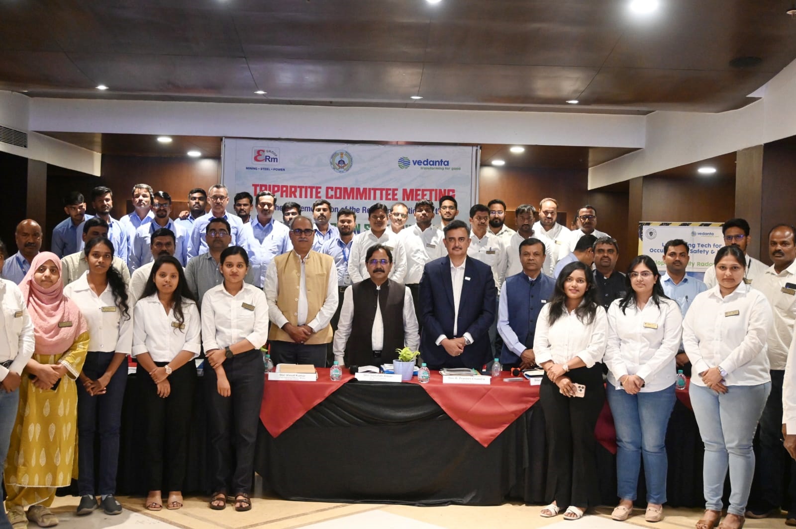 DGMS, Vedanta & the Workers Union Join Hands at the Tripartite Safety Committee Meeting