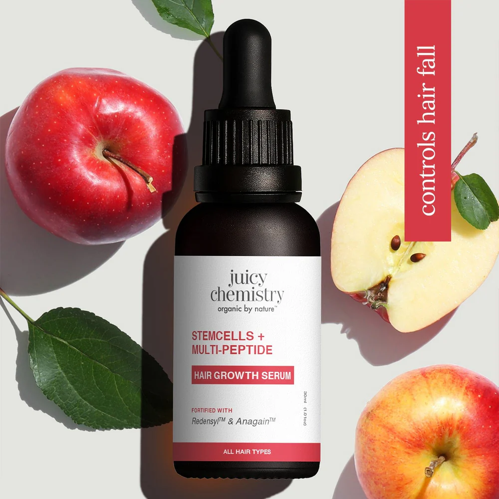 Juicy Chemistry Launches Stem Cells + Multi-Peptide Hair Growth Serum Powered by Biotech Precision and Organic Intelligence