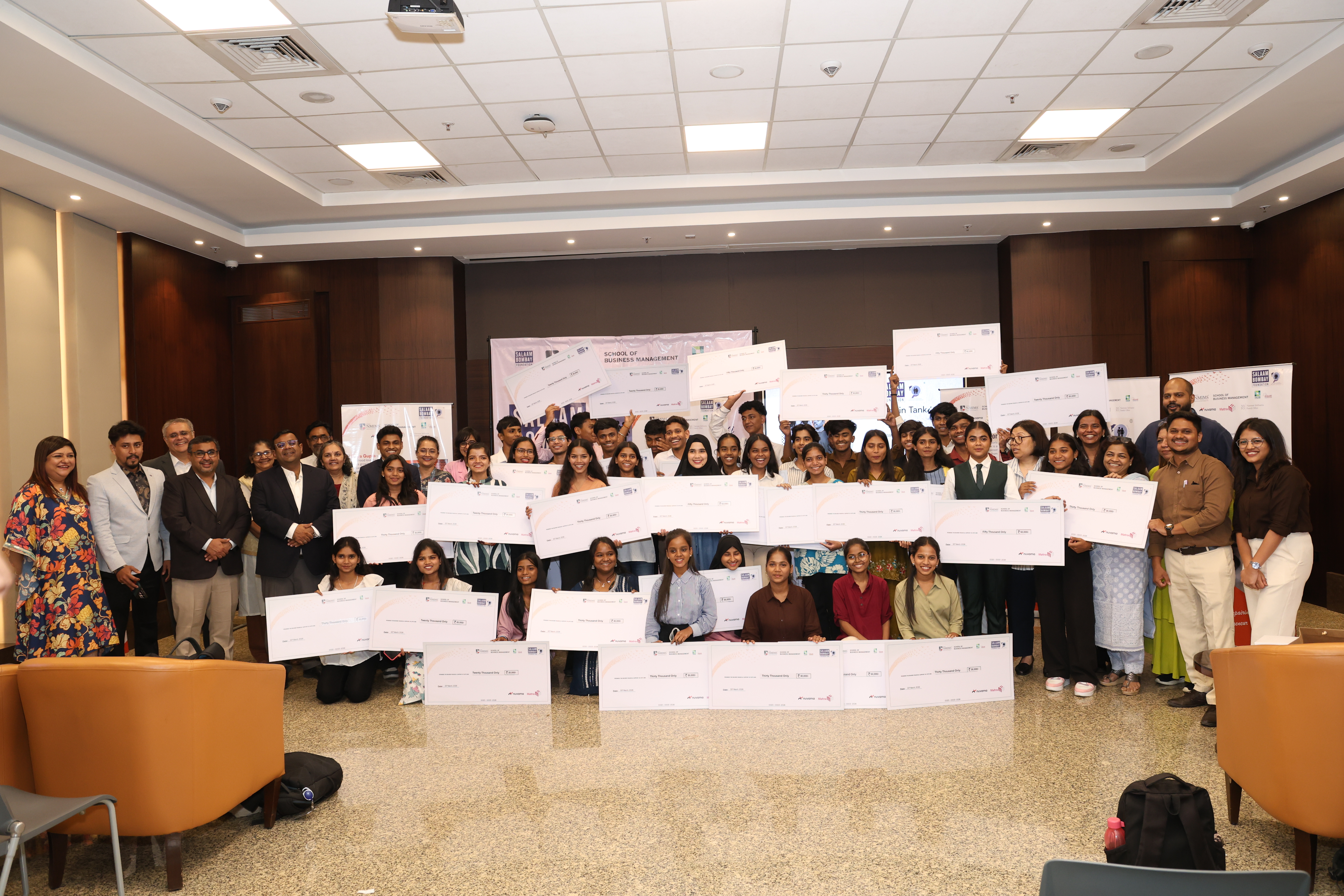 NMIMS and Salaam Bombay Foundation encourage budding grassroots entrepreneurship with the 5th Edition of Dolphin Tanki