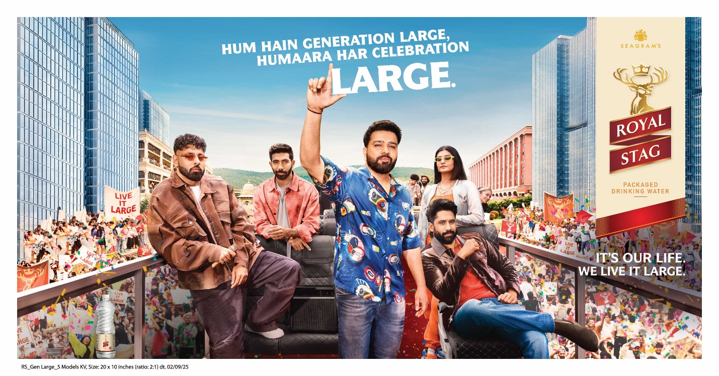 Royal Stag Launches &lsquo;Live It Large&rsquo; Campaign with Star Icons