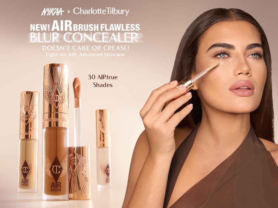 Nykaa Exclusive: Charlotte Tilbury Launches the NEW Airbrush Flawless Blur Concealer!