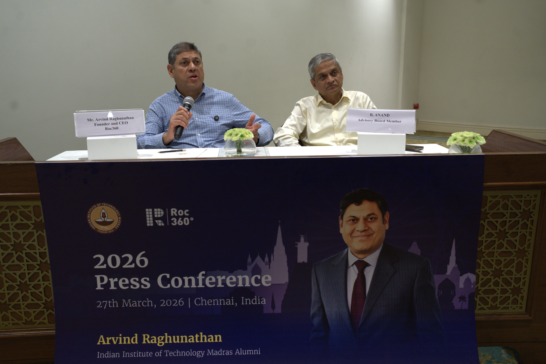 IIT Madras Centre for Theoretical Computer Science Named for Alumnus Arvind Raghunathan, Co-Founder of Roc360