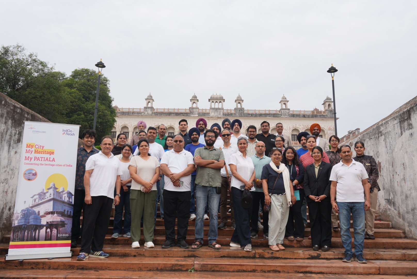 InterGlobe Foundation and IndiGoReach Organise 'My City My Heritage' Walk in Patiala, Celebrating its Royal Legacy and Heritage
