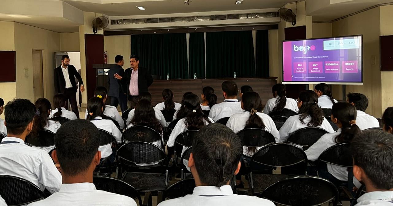 BOP.in Takes BOP Connect Live Across NCR Campuses, Offers Lucrative Careers in Real Estate