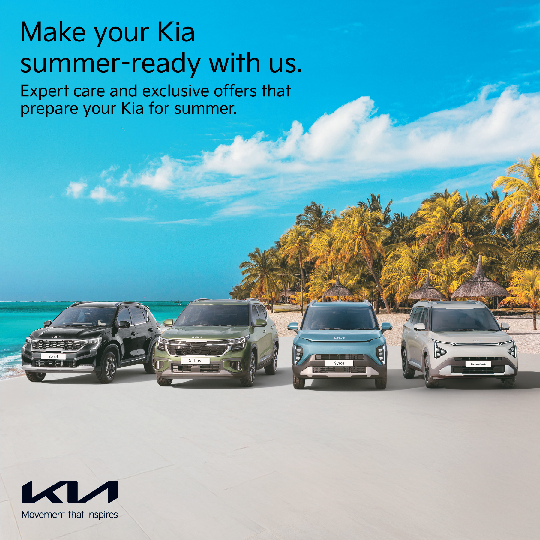 Kia India Strengthens Customer Experience Commitment; Commences Nationwide Summer Readiness Service Camp