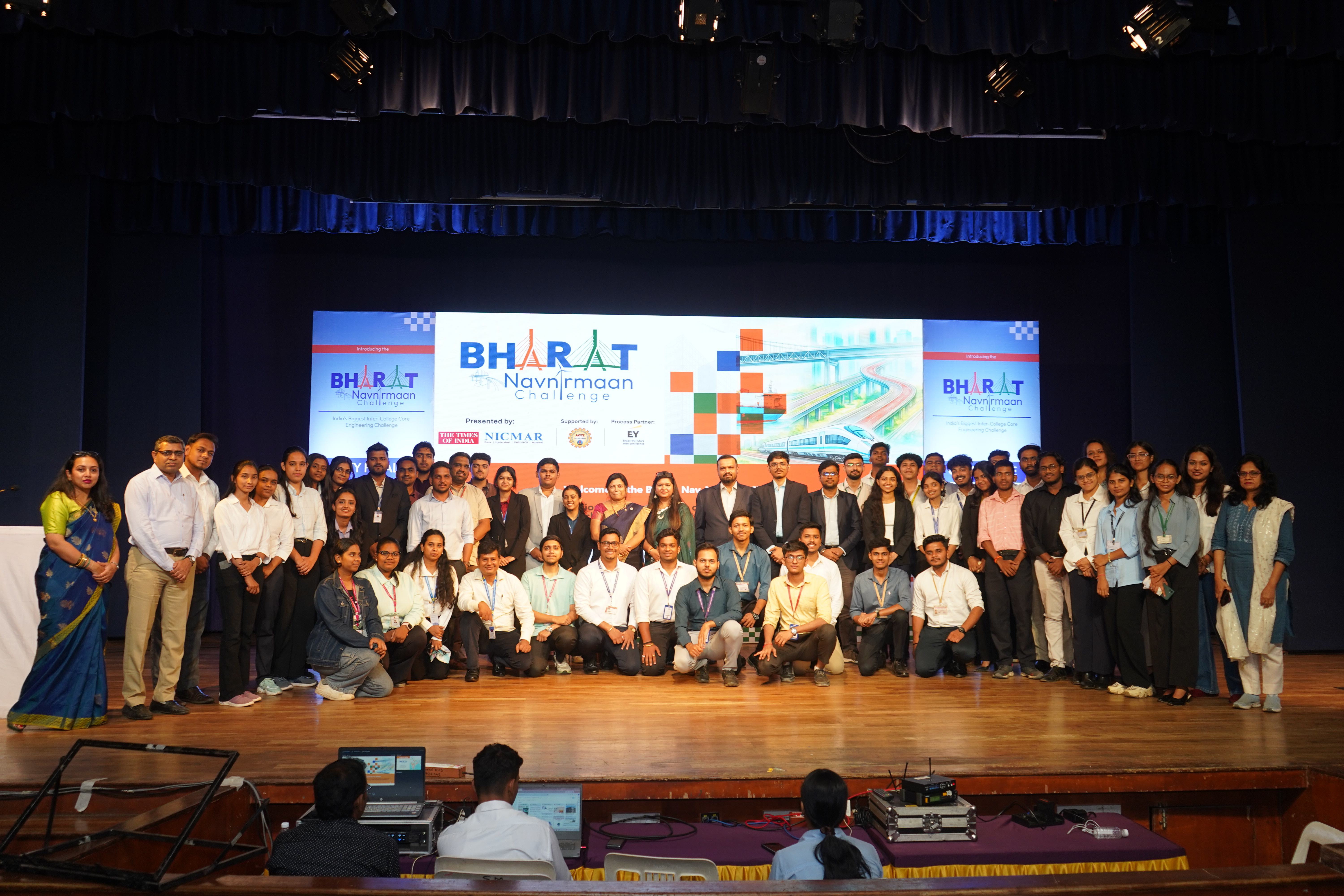 NICMAR&rsquo;s Bharat Nav-Nirmaan Challenge: Mumbai City Round Concludes, Students Showcase Innovative Infra Solutions