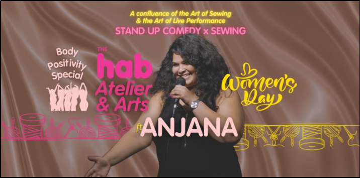 Women’s Day Sewing Session & Stand-Up by Anjana at The Hab by Usha