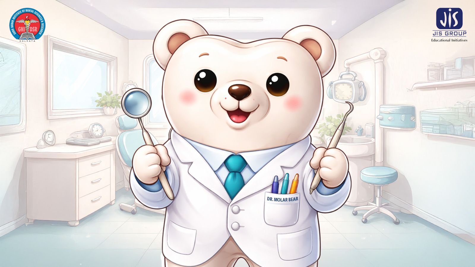 GNIDSR Introduces &lsquo;Dr. Molar Bear&rsquo; to Promote Dental Awareness on World Oral Health Day 2026