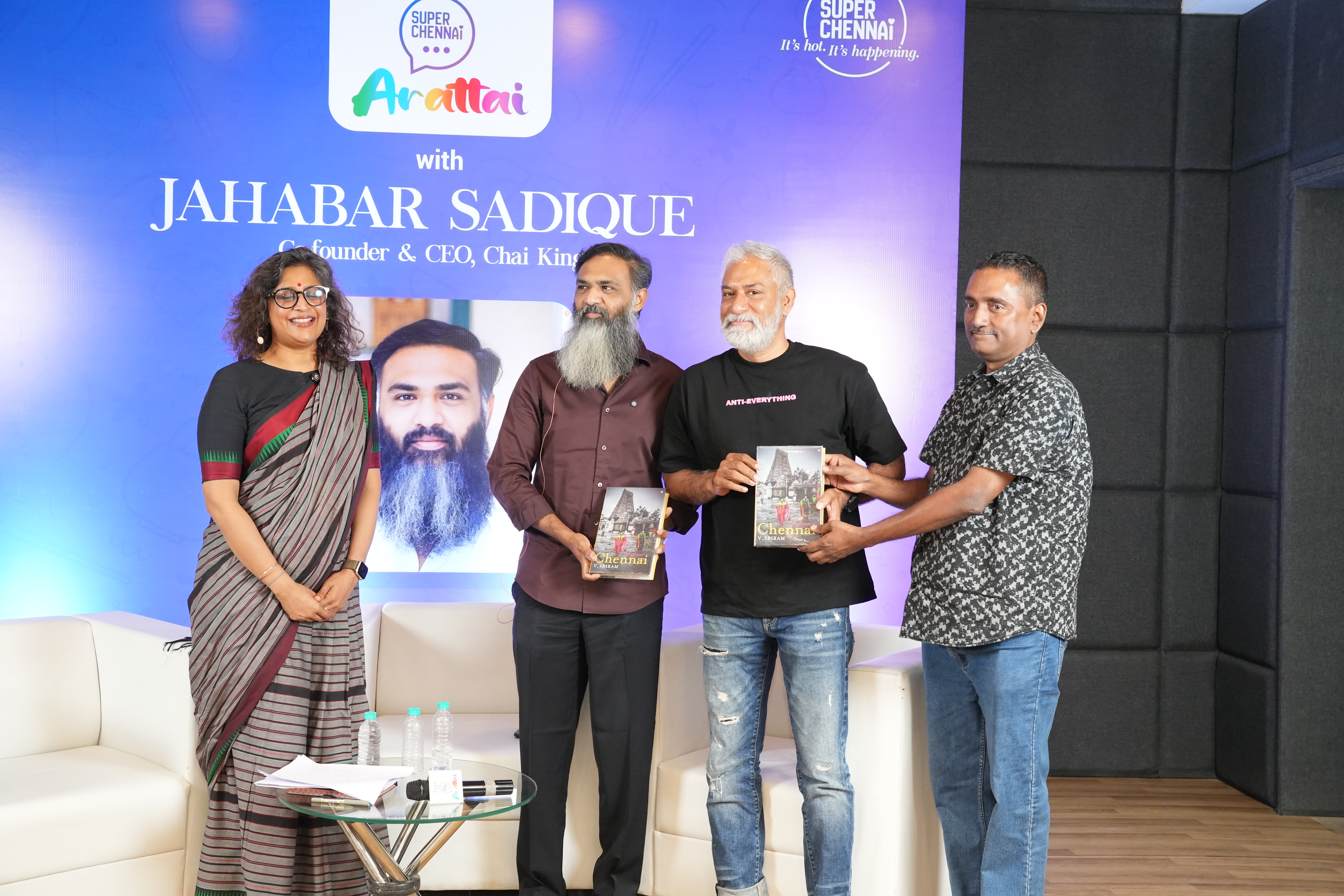 More Than Just Tea: Jahabar Sadique Talks Business, Culture and Chennai at Super Chennai Arattai