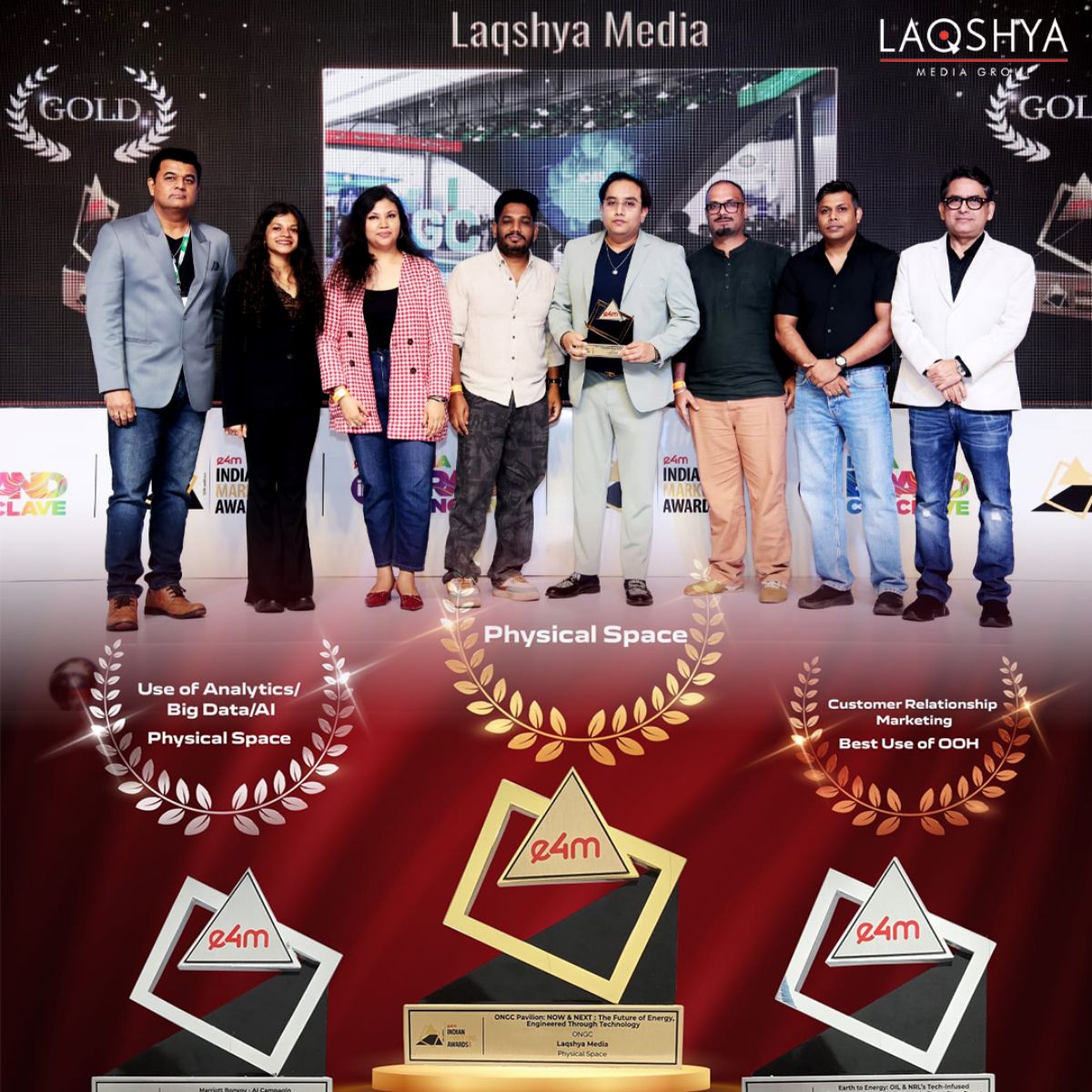Laqshya Media Group Wins Six Honours at Indian Marketing Awards 2025