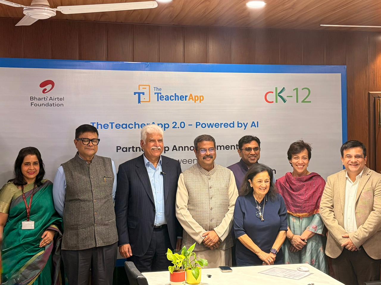 Bharti Airtel Foundation and the CK-12 Foundation Launch One of India&rsquo;s Most Comprehensive AI-Integration for Teacher Empowerment