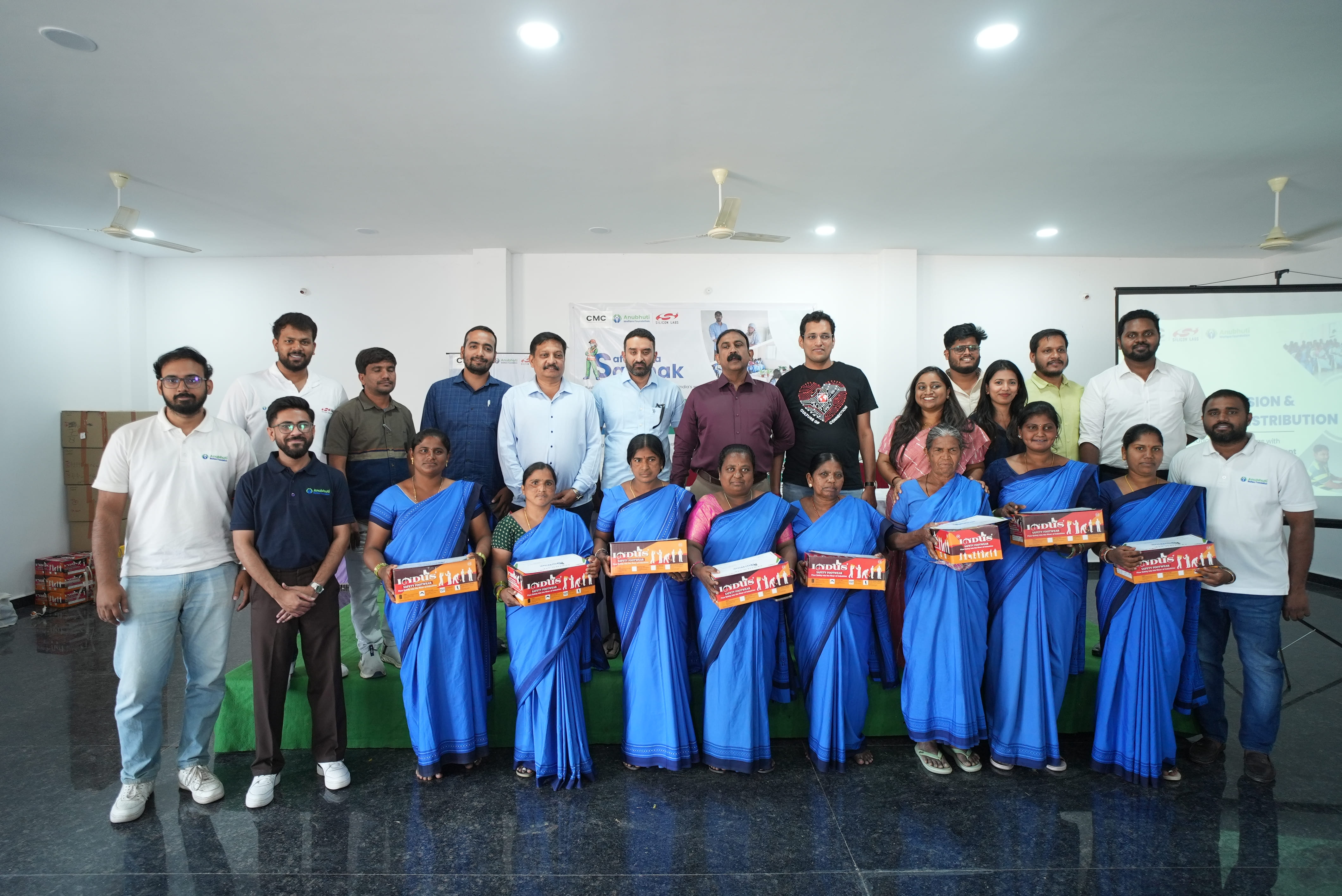 Silicon Labs & Partners Empower 100 Women Safai Mitras on Women’s Day