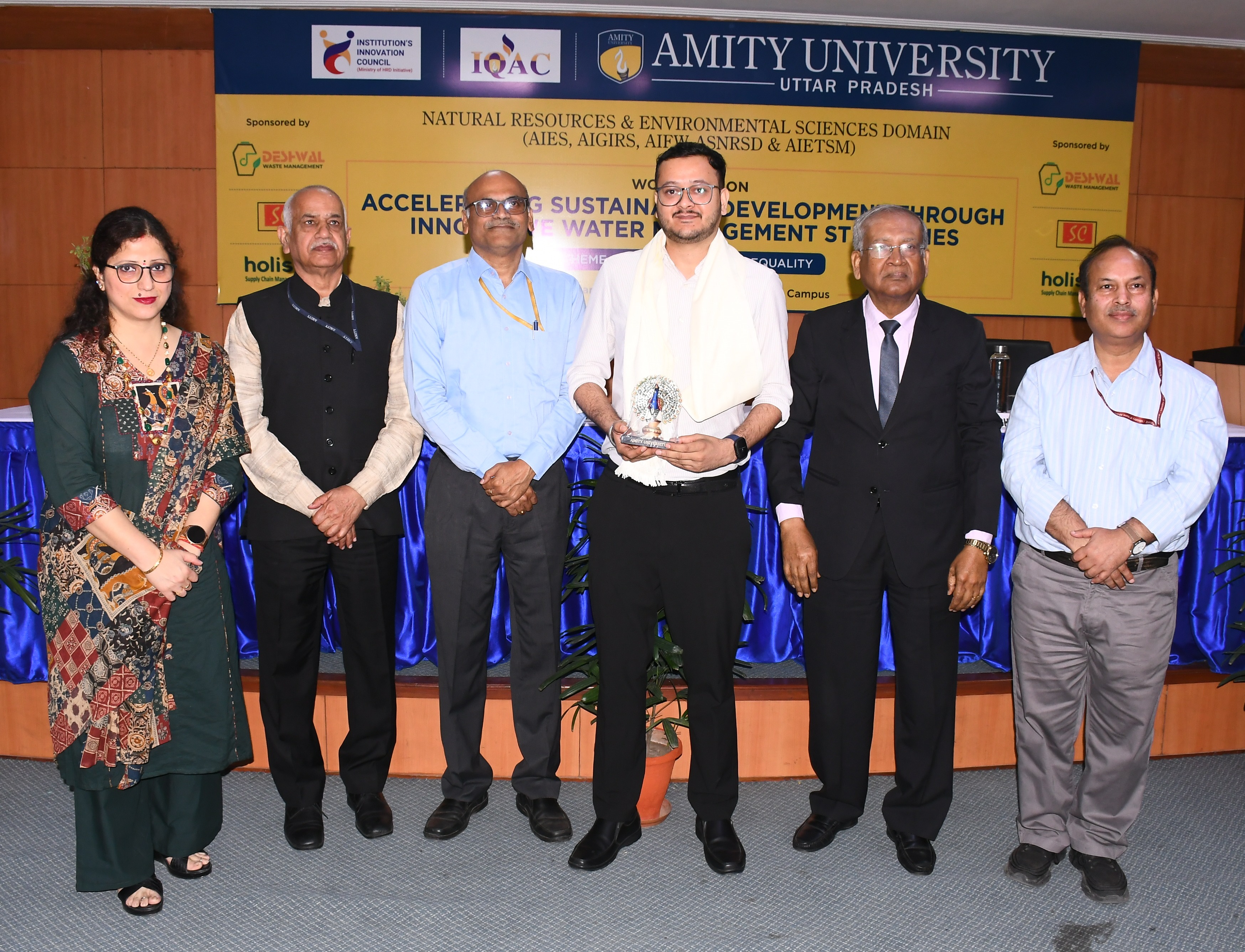 Innovative Water Management Strategies Crucial for Sustainable Development, Avert Experts at Amity University