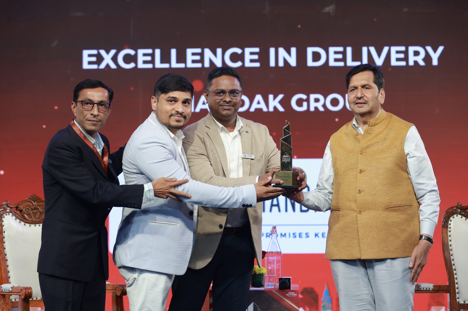 Chandak Group Wins &lsquo;Excellence in Delivery&rsquo; at ETNOW.in Realty Conclave & Awards