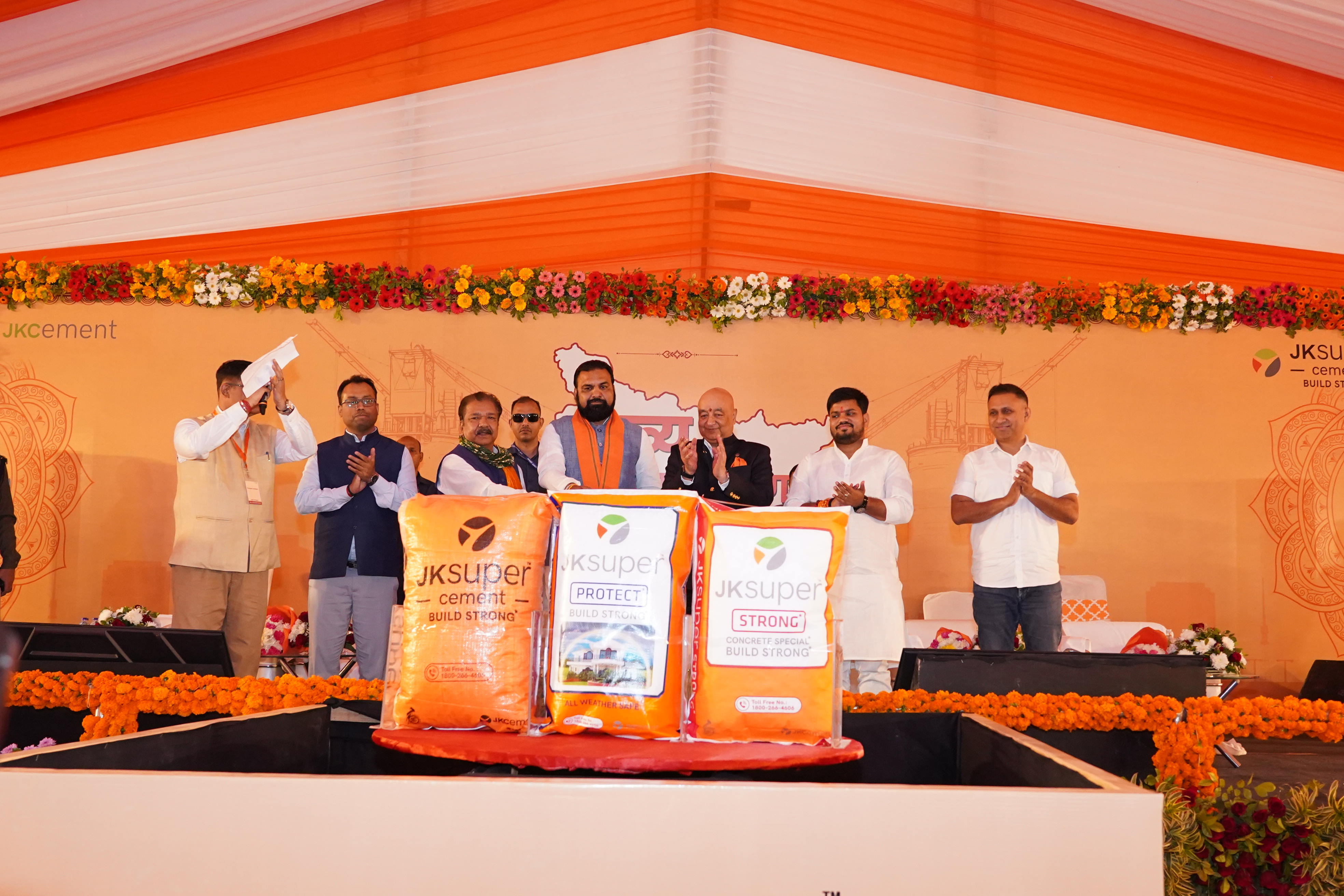 JK Cement’s Buxar Plant Inaugurated by Hon’ble Deputy Chief Minister of Bihar in a Bhavya Lokarpan Ceremony