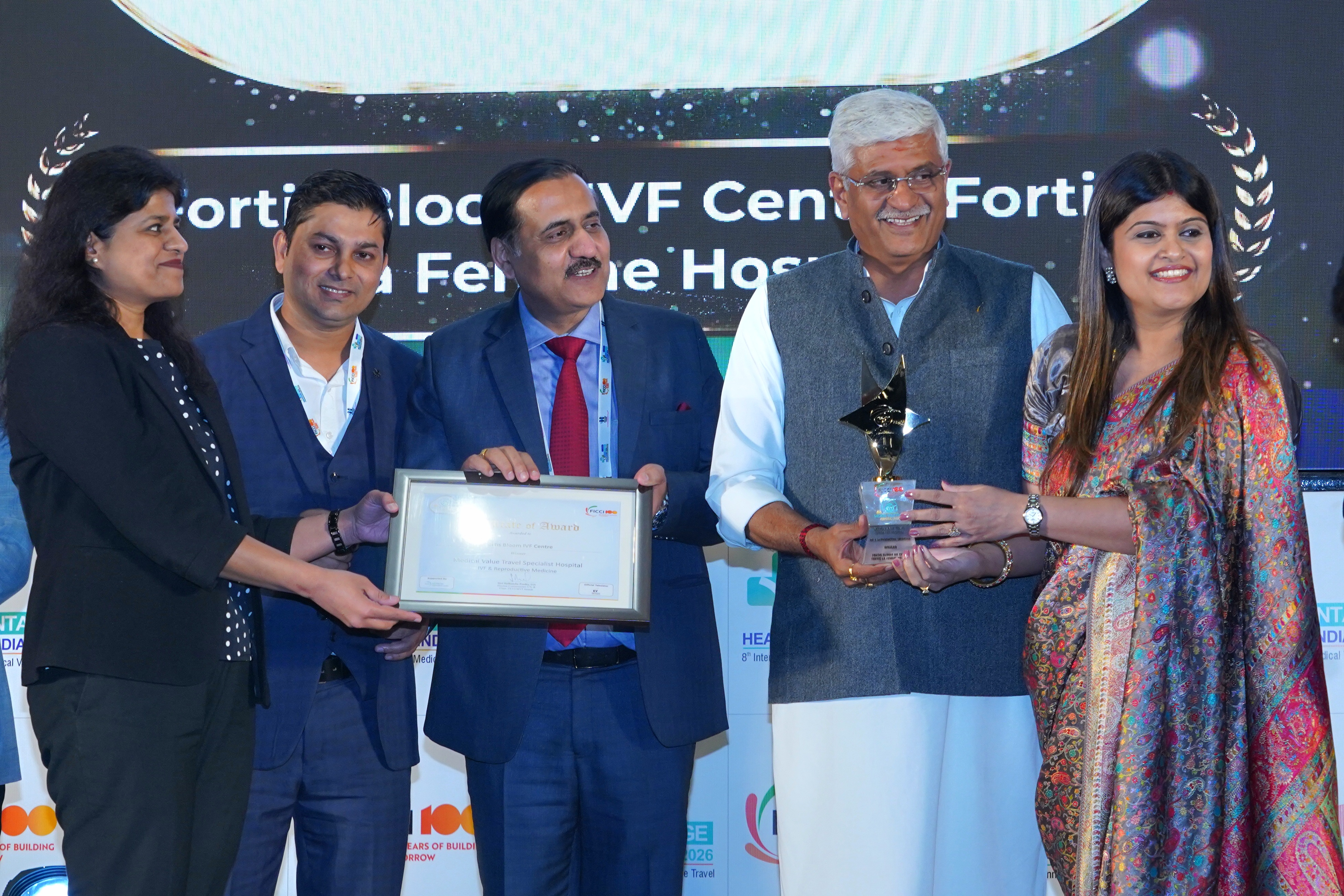 IVF Centre wins FICCI Medical Value Travel Award for fertility care